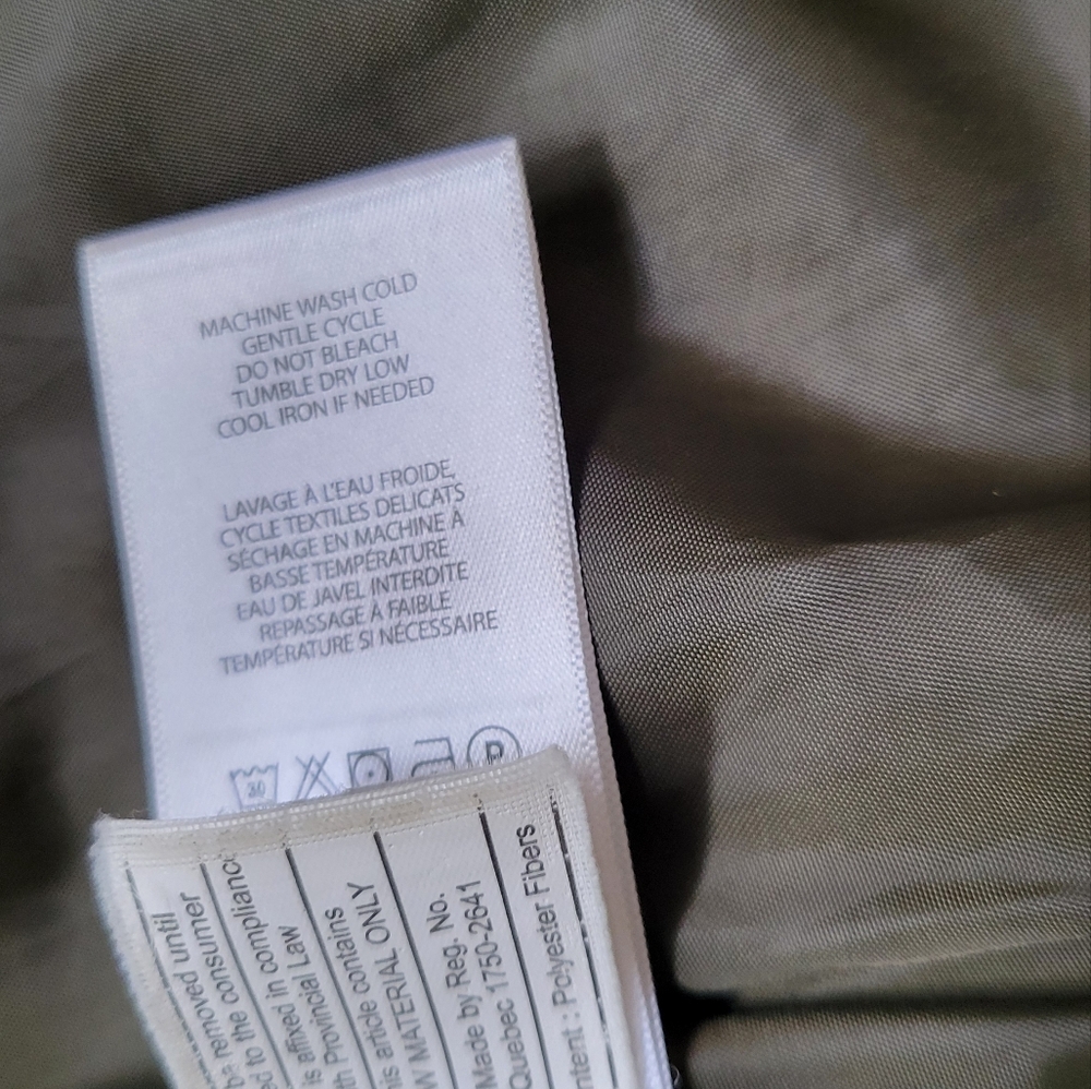 Lauren Ralph Lauren Quilted Olive Utility Jacket - Picture 5 of 7